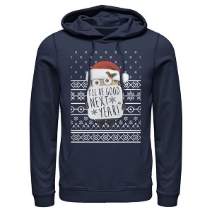 Men's Despicable Me Christmas Good Minion Pull Over Hoodie - 1 of 3