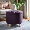 Amelia Tufted Storage Ottoman  - Safavieh - 2 of 4