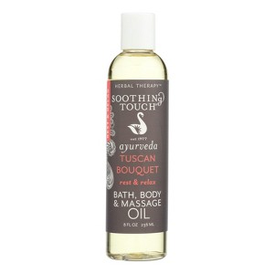 Soothing Touch Tuscan Bouquet Rest and Relax Bath, Body, and Massage Oil - 8 fz - 1 of 2