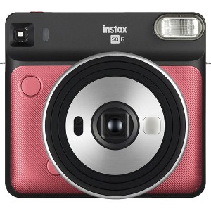 Fujifilm Instax Square SQ6 - Instant Film Camera - Ruby Red - 1 of 4
