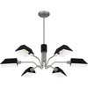 Quoizel Lighting Sienna 6 - Light Chandelier in  Antique Nickel - 4 of 4
