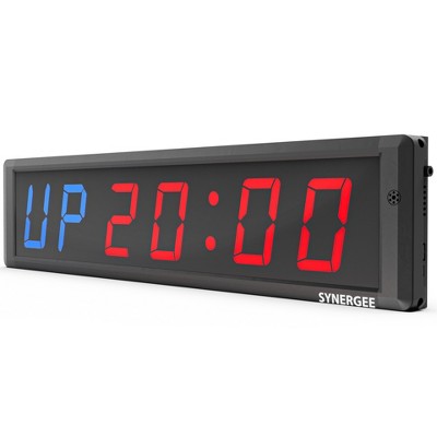 Synergee Programmable Interval Gym Timer - Large Timer