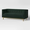 Cologne Tufted Track Arm Sofa Emerald Green - Project 62™ - image 3 of 4