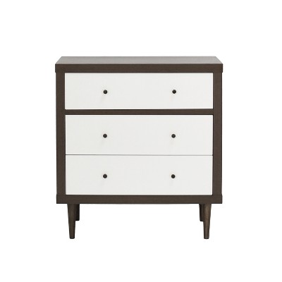 walnut and white