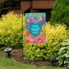 Briarwood Lane Floral Home Sweet Home Spring Garden Flag 12.5" x - 4 of 4
