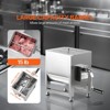 VEVOR Manual Meat Mixer, 15L Fixed Tank Meat Processing Equipment(Mixing Max 15LBS for Meat), Stainless Steel Meat Mixer,  Silver - 3 of 4