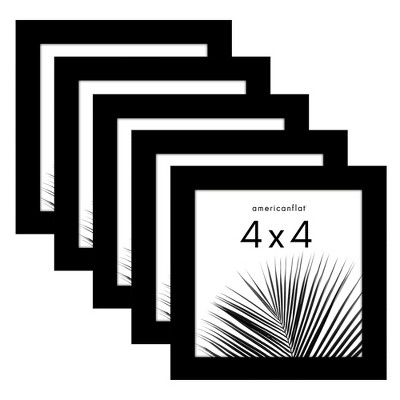 Americanflat 5 Pack of Picture Frames - Plexiglass Cover