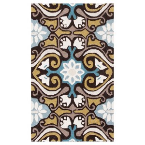 Ever Area Rug - Blue/Brown (3