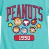 Girls' - Peanuts - Peanuts Crew Athletic Fitted Short Sleeve Graphic T-Shirt - 2 of 4