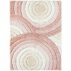 Luxe Weavers Shag Geometric Area Rug, Modern, Stain Resistant, Easy Indoor Rugs for Bedroom, Living Room - 2 of 4