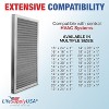 LifeSupplyUSA Aluminum Electrostatic Air Filter Replacement Washable Air PurifierA/C Filter for Central HVAC MERV 8 Long-Lasting - 2 of 4