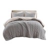 JUJABU 3 Pieces Ultra-Sof Comforter Set with Pillow Shams - 2 of 4