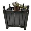 Maggift Planters Raised Garden Bed with Legs Self-Watering Planter Box Raised Bed to Grow Flowers Vegetables, Brown, 15.75"*15.75"*17.25" - 2 of 4