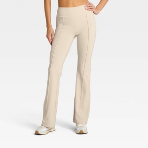 Women's High-Rise Fleece Lined Winter Flare Leggings - All In Motion™ - 1 of 4