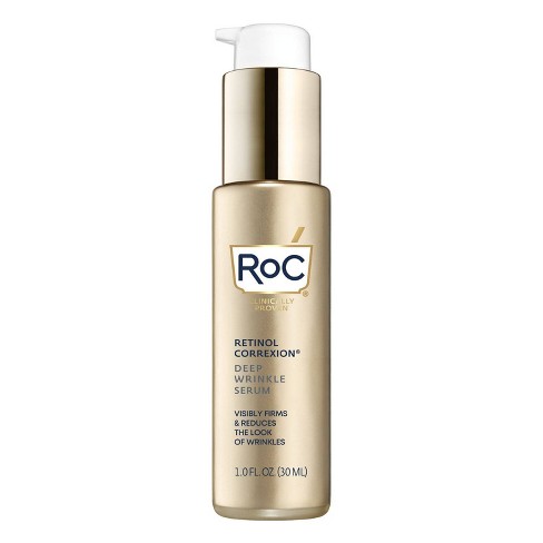 At opdage Installere næve Roc Retinol Anti-aging Retinol Face Serum Anti-wrinkle Treatment - 1 Fl Oz  : Target