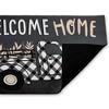 Stupell Industries Farmhouse Welcome Plaid Truck Printed Outdoor Door Mat, design by Arrolynn Weiderhold, 18"x30" - 2 of 4