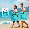 Karl Home Patio Green Lightweight Foldable Beach Mat Lounge Chair - 2 of 4