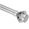 Home Mart Goods Chrome Metal Shower Curtain Tension Rod Rust Resistant Non-Slip - 42"-72" - 4 of 4