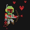 Men's Star Wars Valentine's Day Boba Fett Cupid Long Sleeve Shirt - 2 of 4