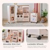 Teamson Kids Little Chef Savannah Wooden Play Kitchen with Fridge & Washing Station, 21 Accessories - 2 of 4