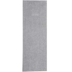Indoor Modern Solid Textured Floor Carpet Low Pile Non Slip Washable Area Rugs - 1 of 4