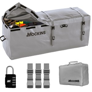 Mockins 16 Cu.Ft Softshell Waterproof Hitch Bag - 58"x24"x20" - Gray - 1 of 4
