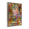 Stupell Industries Taylor Musician Collage Black Framed Floater Canvas Wall Art - 3 of 4