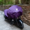 Unique Bargains Lightweight Half Outdoor Waterproof Rain Dust Protector Motorcycle Half Cover 1 Pc - 3 of 4