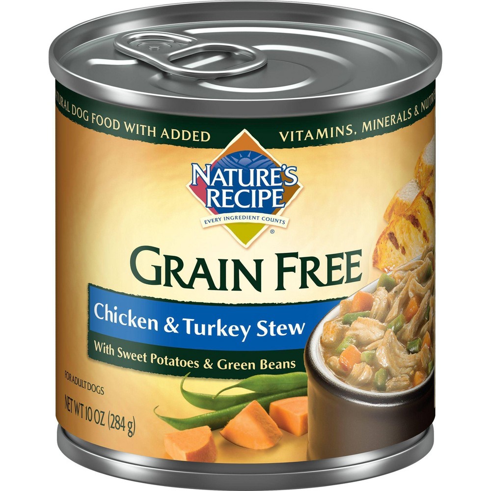 GTIN 730521513979 product image for Nature's Recipe Grain Free Chicken and Turkey Stew Wet Dog Food - 10oz | upcitemdb.com