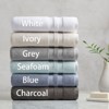 SEVOBAL Bath Towel and Washcloth Sets Feather Touch Antimicrobial Towel Set with Premium Softness for Bathroom Use, Seafoam, 14.17"*10.24"*8.27" - 3 of 4
