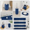 Hearth & Harbor 20 Piece Complete Bathroom Accessories Set with Shower Curtain and More - 3 of 4