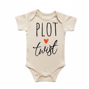 Plot Twist Surprise Book - Baby Boy Girl Clothes Infant Onesie® Funny Cute Newborn GS1 - 1 of 4