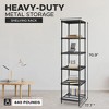 Design Ideas MeshWorks 6 Tier Tower Metal Storage Shelving Unit Rack - image 2 of 4