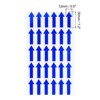 Unique Bargains Directional Sign PVC Adhesive Removable Small Arrow Sticker 300 Pcs - 2 of 4