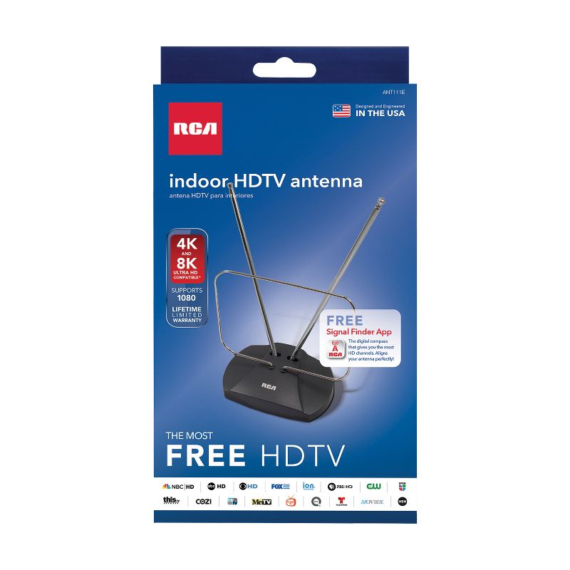 RCA Indoor FM and HDTV Antenna, 5 of 6
