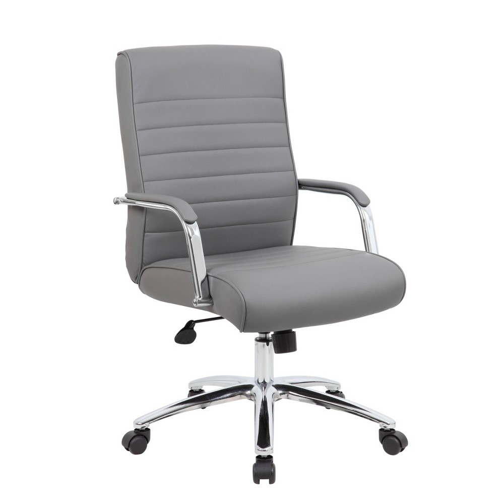 Photos - Computer Chair BOSS Executive Conference Chair Gray -  Office Products 
