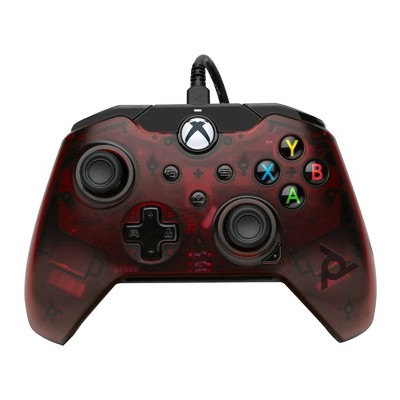 red and black xbox controller