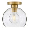 Lark Rumi 1 - Light Flush Mount in  Lacquered Brass - 4 of 4