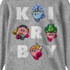 Kirby Different Abilities Crazy Letters Youth Heather Gray Crew Neck Sweatshirt - 2 of 2