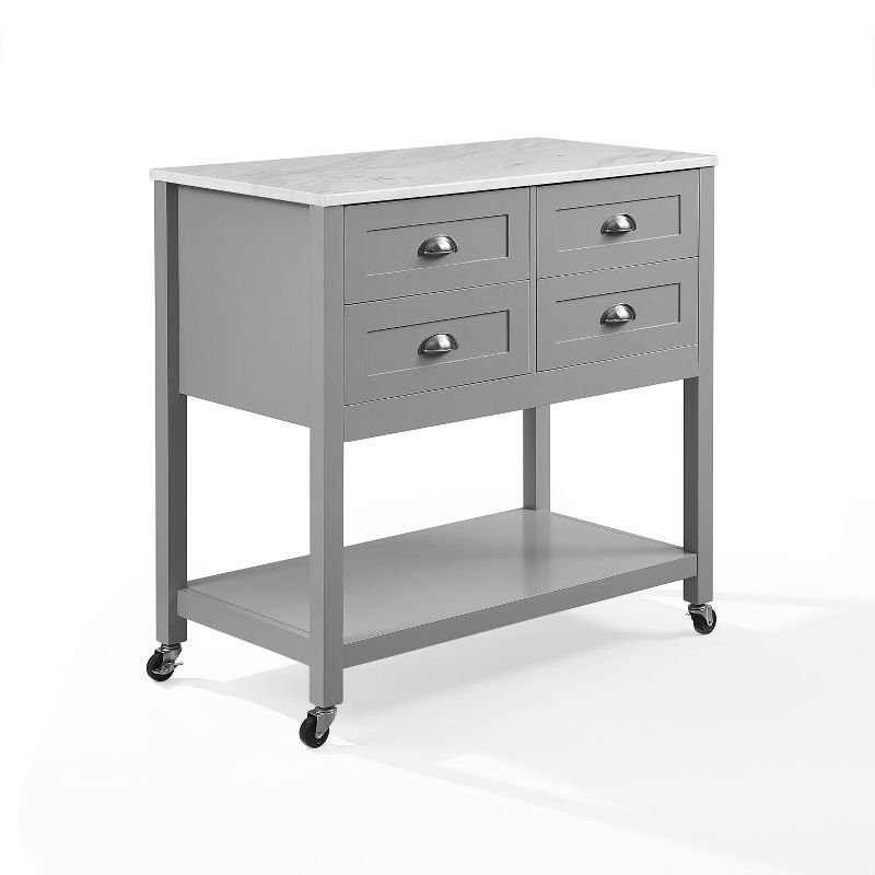 Connell Kitchen Island Cart - Crosley, 1 of 20