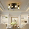 Bella Depot Flush Mount Ceiling Fan with Lights and Remote Control - 2 of 4
