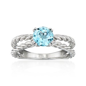 Ross-Simons 1.50 Carat Sky Blue Topaz Ring in Sterling Silver - 1 of 4