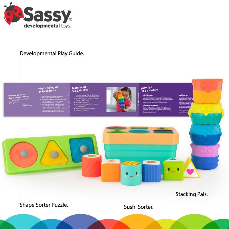 Sassy Toys Stem Gift Set - 12pc, 4 of 12