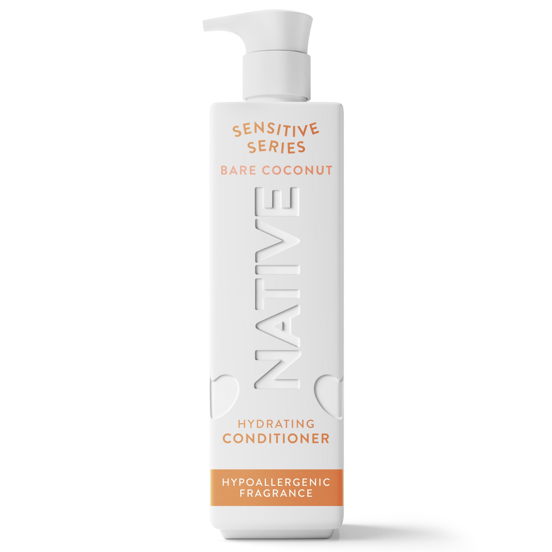 Native Conditioner for Dry Hair, Sensitive Series, Bare Coconut - 18oz