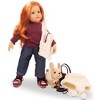 Gotz: Hannah and her Dog - 19" Multi-Jointed Standing Doll Playset 3+ - image 2 of 4