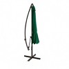 WestinTrends 10 Ft Outdoor Patio Cantilever Offset Umbrella with Base Weights - 3 of 3