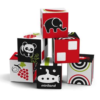Miniland Educational First Senses 6 Cubes Set