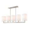 Livex Lighting Hayworth 5 - Light Chandelier in  Brushed Nickel - 3 of 4