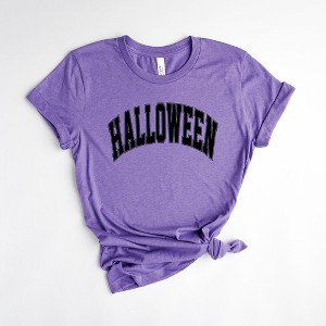 Simply Sage Market Women's Varsity Halloween Short Sleeve Graphic Tee - 1 of 4