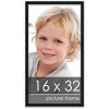 PosterPalooza | Panoramic Modernist Black Picture Frame - UV Acrylic, Foam Board Backing, Hanging Hardware - 2 of 4